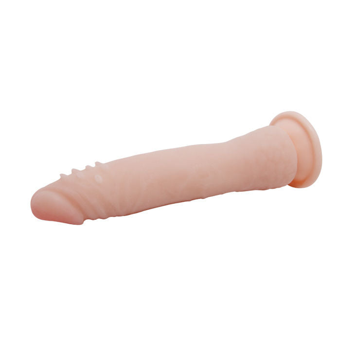 Baile vestibilità realistica TPR vertebrato, dildo lungo 20,1 cm, dettagli realistici e morbidi, ideale per uso intimo e stimolazione