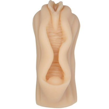 Mini masturbatore maschile BAILE FOR HIM con design a labbra e vagina, realistico e discreto, per piacere personale.