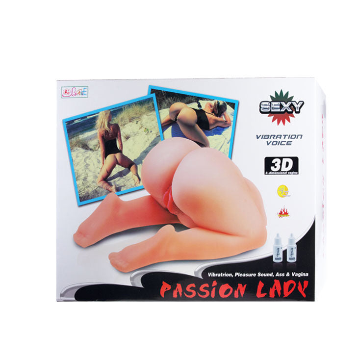 Masturbatore femminile BAILE Passion Lady con effetto vocale 3D, design realistico e dettagliato, marca BAILE FOR HIM.