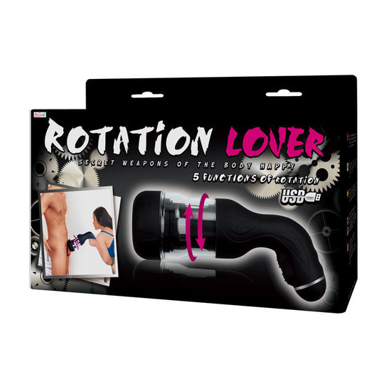Mascherina del masturbatore automatico BAILE Rotation Lover di BAILE FOR HIM, con design innovativo e controllo rotatorio.