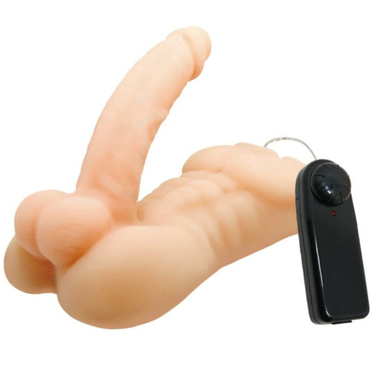 Pene maschile BAILE TENTAZIONE con vibrazione, design ergonomico e superficie liscia, marca BAILE FOR HIM.