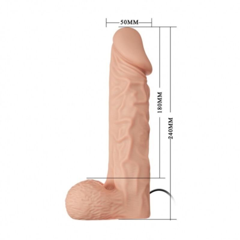 Imbragatura BAILE della collezione HARNESS, 24 cm, stile naturale in pelle, resistente e di alta qualità.