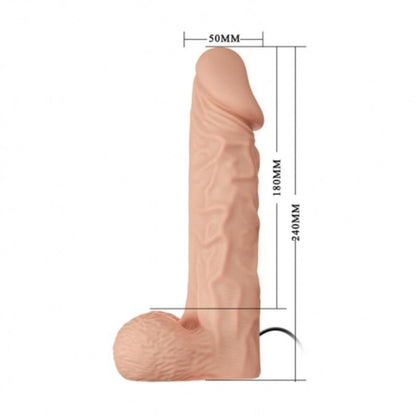 Imbragatura BAILE della collezione HARNESS, 24 cm, stile naturale in pelle, resistente e di alta qualità.