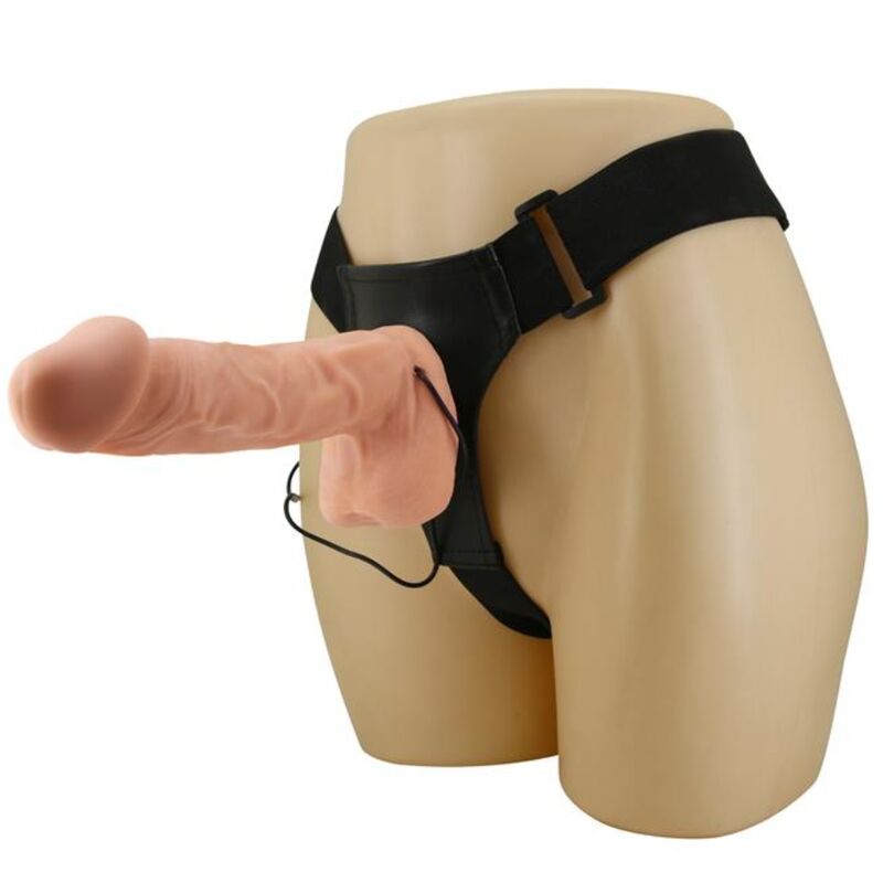 Imbragatura BAILE da ultra passione, lunga 26 cm, in pelle naturale, parte della collezione BAILE HARNESS COLLECTION.