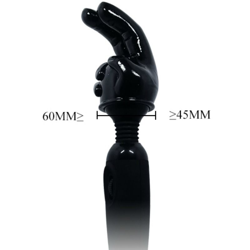 Testina intercambiabile per massaggiatore a mano BAILE POWER HEAD, accessorio per massaggi di varie aree del corpo.