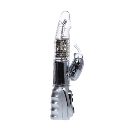 Missile trasparente rotante BAILE Amour, lunghezza 26,5 cm, con design elegante e movimento rotante.