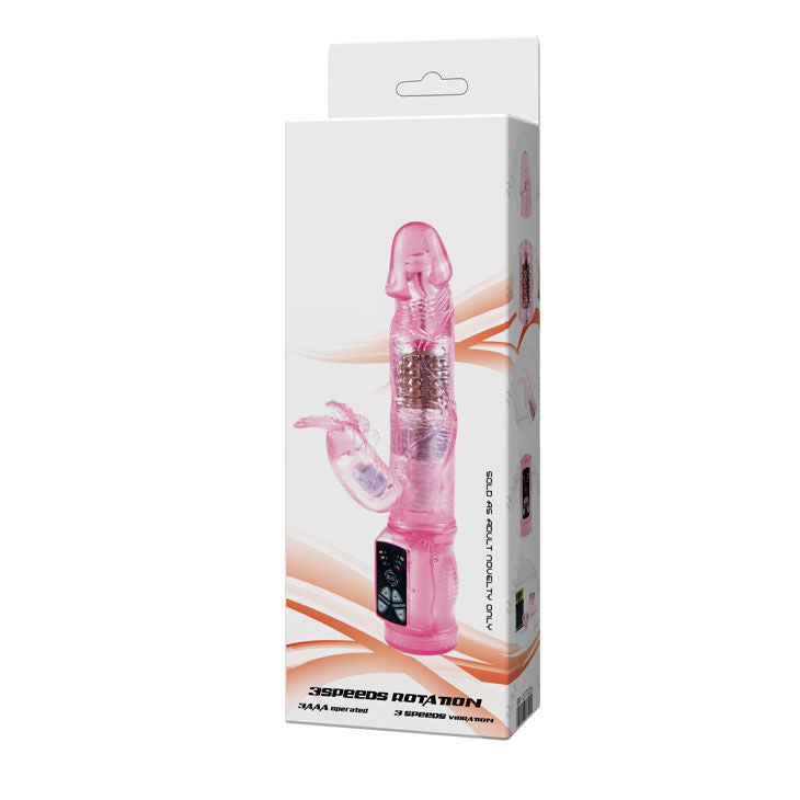 Mini coniglio amante intimo BAILE in colore lilla, prodotto della linea BAILE ROTATIONS, con dettagli visibili e morbide finiture