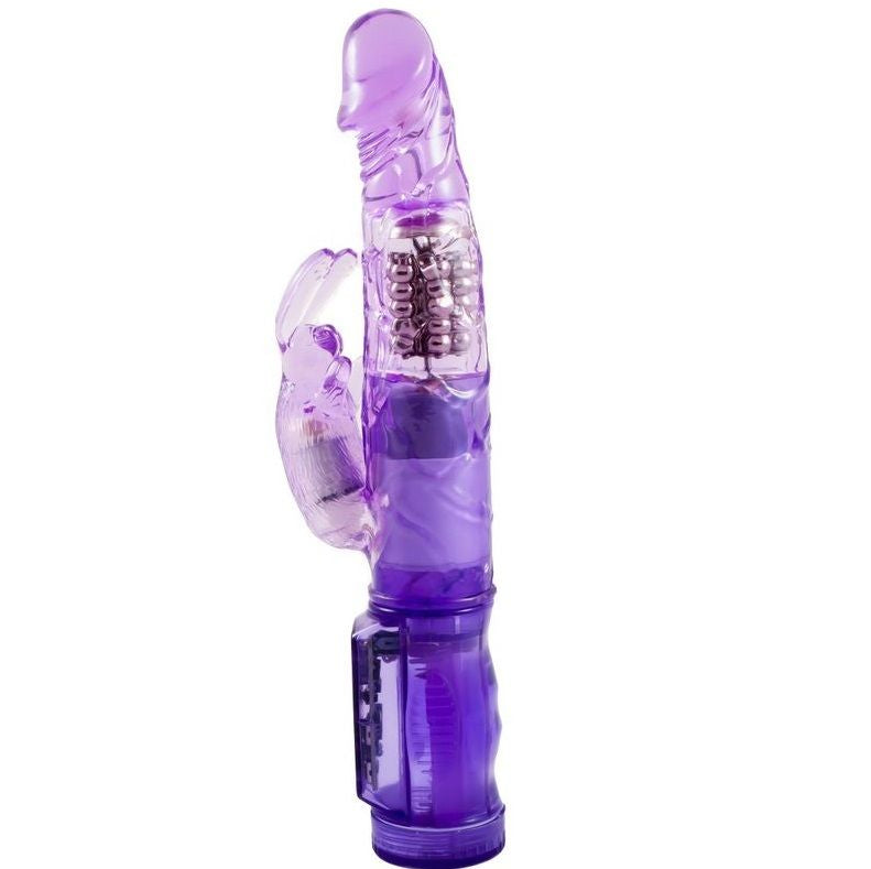 Mini rotatore Baile con coniglio Happy Angel in lilla, giocattolo colorato e divertente per bambini, marca Baile Rotations.