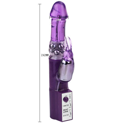 Rotore perla di coniglio Hot Lady II di BAILE ROTATIONS, dispositivo di stimolazione con design elegante e dettagli raffinati.