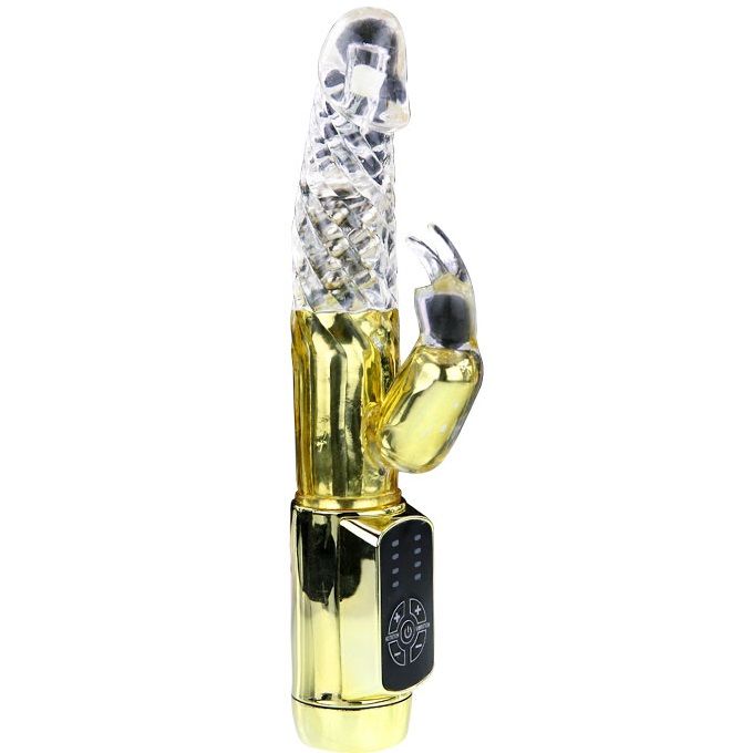 Coppia di palline da ballo BAILE US RABBIT GOLD PRINCIPE di BAILE ROTATIONS, con superficie lucida dorata e design elegante