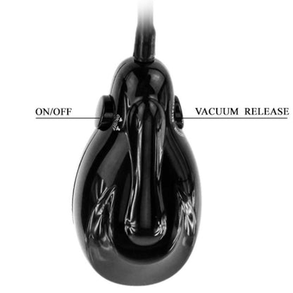 Dildo gonfiabile BAILE Bigger Joy con vibrazione, 16 cm, stimolante e morbido, ideale per piacere e relax.