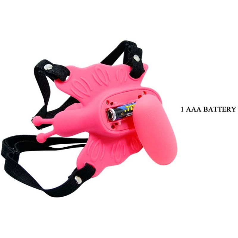 Imbragatura a farfalla vibrante ultra appassionata di BAILE STIMULATING, dettagli colorati e design seducente.