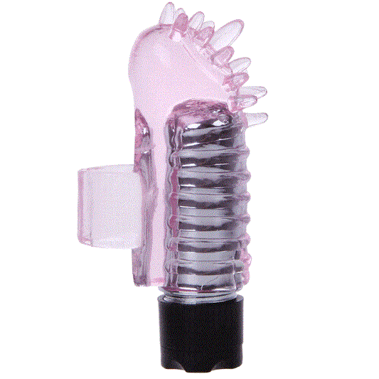 Mini vibratore a dita in silicone BAILE STIMULATING, compatto e morbido, ideale per stimolazione precisa e delicata.
