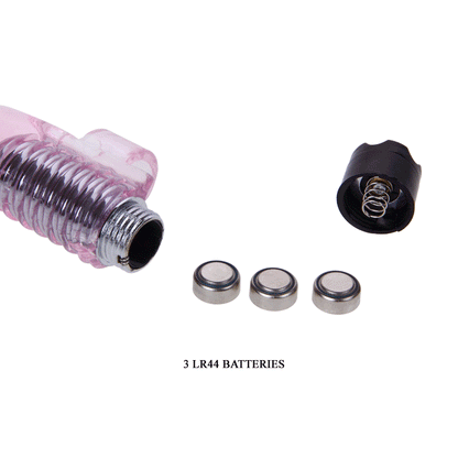 Vibratore a dita in silicone BAILE MINI VIBRATORE, stimolante, compatto e morbido, ideale per la stimolazione sensoriale.