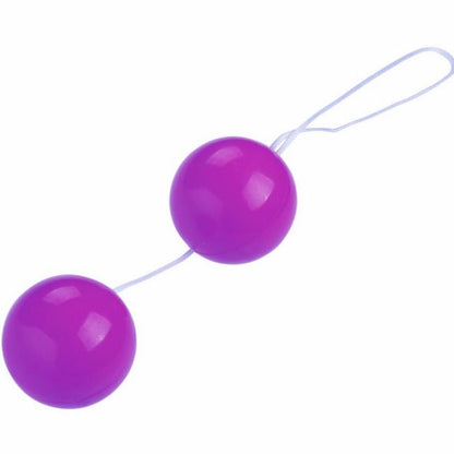 Sfere gemelle cinesi unisex lilla BAILE Stimulating, sfere cinesi colorate per esercizi di stimolazione e benessere.