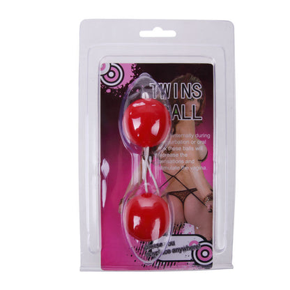 Sfere gemelle cinesi unisex BAILE Stimulating di colore lilla, sfere cinesi per esercizi di stimolazione e equilibrio.