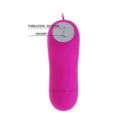 Vibratore coniglietto BAILE Simpatico con 12 velocità, stimolazione intima, design elegante e funzionamento silenzioso.