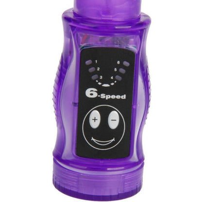 Stimolatore triplo Distortion Lilla di BAILE STIMULATING, dispositivo elegante e colorato per piacere personale, visibile in dettaglio.