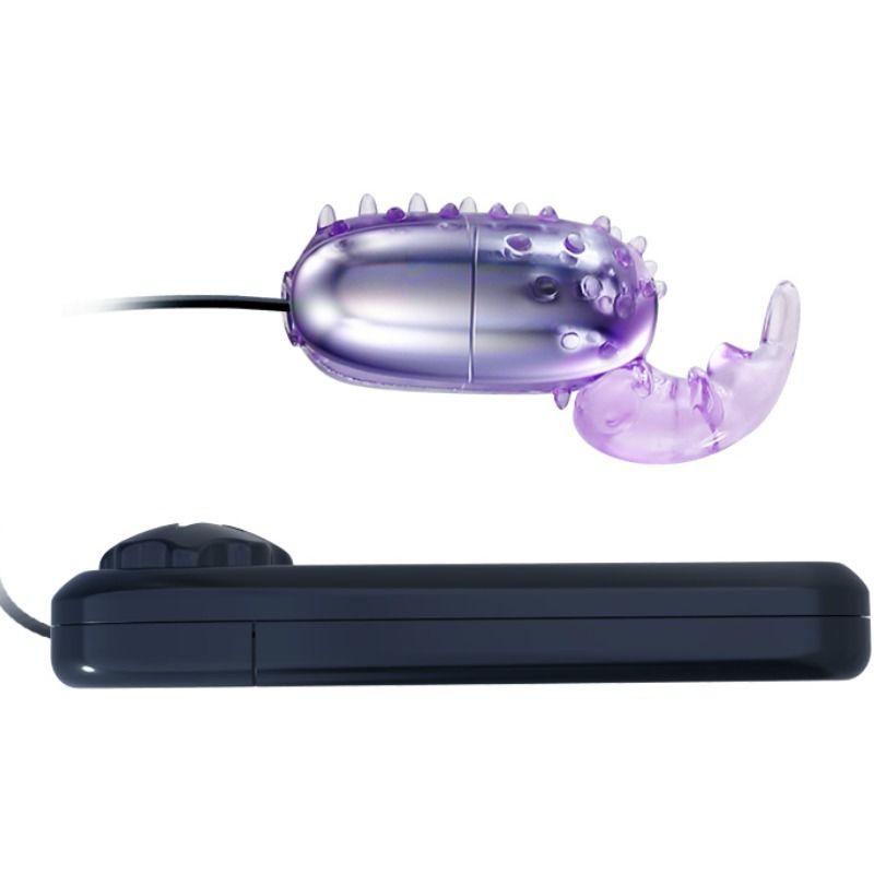 Uovo vibrante super vibratore con stimolatore BAILE STIMULATING, design compatto e colorato, ideale per piacere e stimolazione personale.