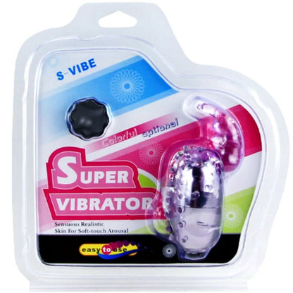 Uovo vibrante BAILE con stimolatore, dispositivo stimolante per piacere, in colore rosa, con design compatto e funzionale.