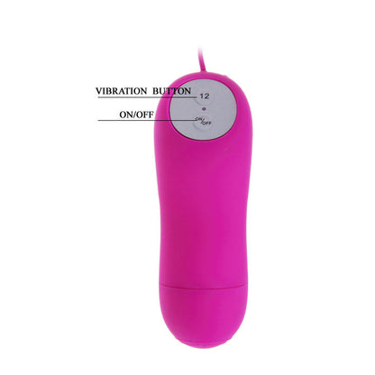 Vibratore stimolatore a farfalla Baile Stimulating con motore da 12V, design elegante e dettagli realistici.