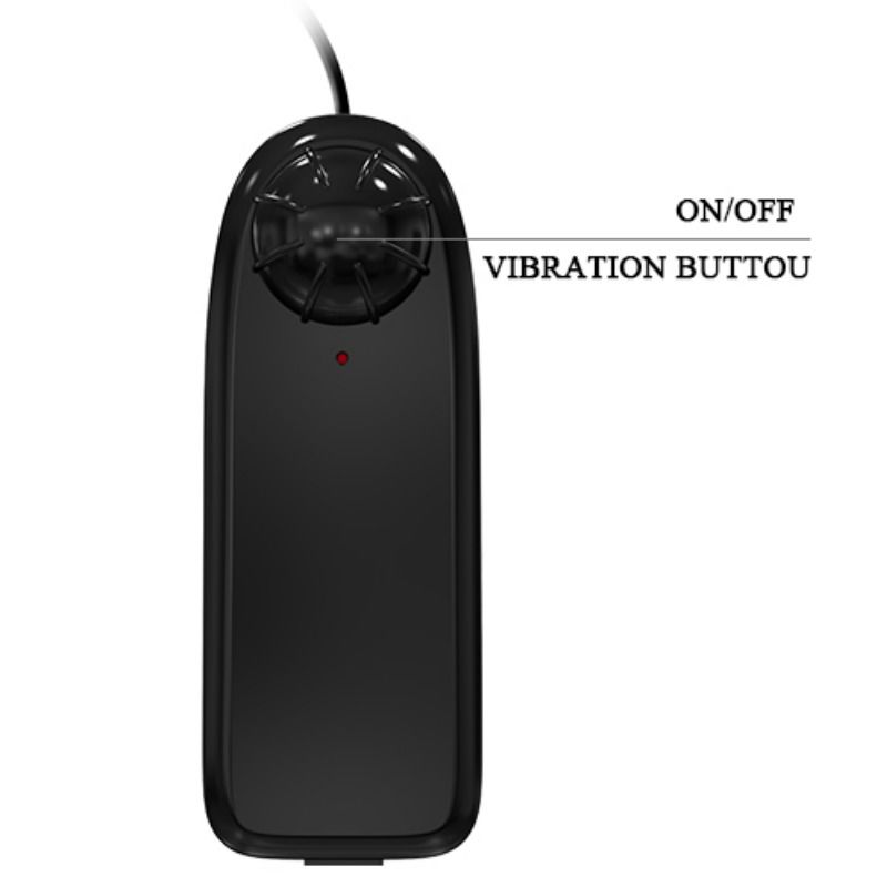 Dildo BAILE ARBITRANZA di BAILE VIBRATORS con vibrazione e rotazione, dettagli e superficie liscia visibili nell'immagine.