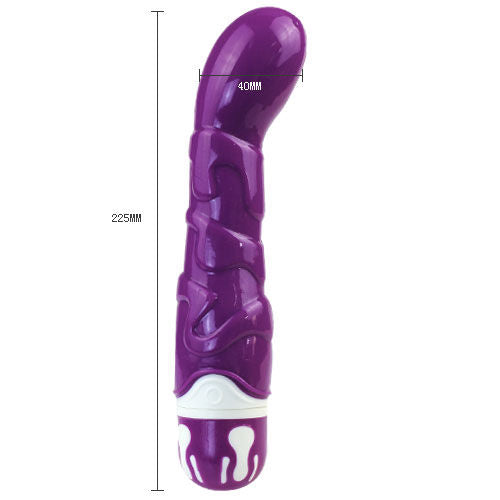 Cazzo realistico BAILE con 10 modalità di vibrazione, sensazione violetto, prodotto di vibratori BAILE VIBRATORS.