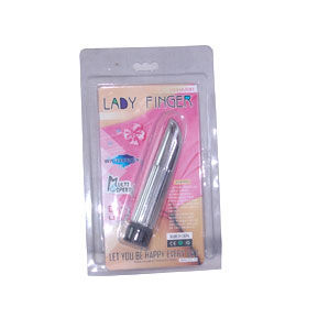 Vibratore femminile BAILE Lady Finger di BAILE VIBRATORS, design compatto e realistico per stimolazione delicata e precisa.