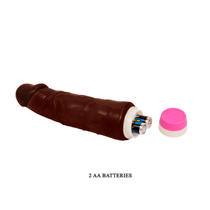 Vibratore BAILE Ondes di Piacere Mulato, lungo 19,5 cm, con superficie liscia e design ergonomico, per piacere e stimolazione.