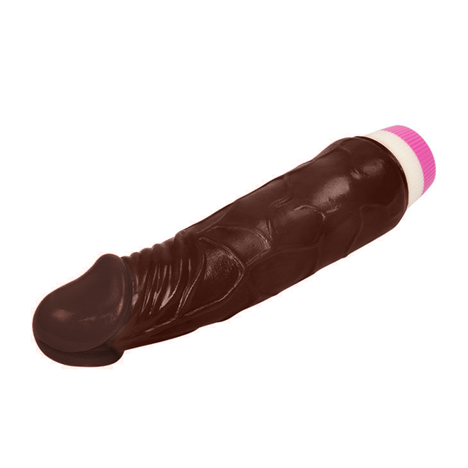 Vibratore BAILE Onde di Piacere Mulato di 19,5 cm, design ergonomico e dettagli realistici, prodotto dalla marca BAILE VIBRATORS.
