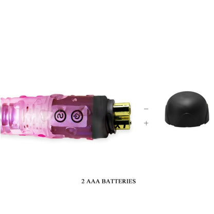 Vibratore rosa BAILE Regalati il Vibratore Amante di BAILE VIBRATORS, dettagli realistici e design ergonomico.