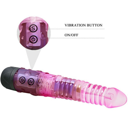 Vibratore rosa BAILE REGALATI IL VIBRATORE AMANTE, discreto e moderno, con dettagli eleganti per il piacere personale.