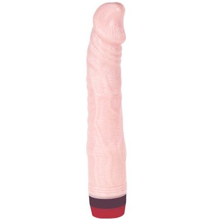 Dildo BAILE Rockin Dong in Cyber Skin I, vibratore realistico con design dettagliato, marca BAILE VIBRATORS.