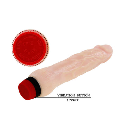 Penis vibratore BAILE Rockin Dong Cyber Skin II di BAILE VIBRATORS, dettagli realistici e texture morbida.