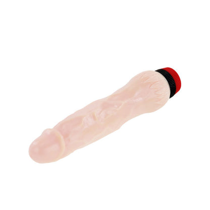 Penis vibratore BAILE Rockin Dong Cyber Skin II, design realistico e dettagliato, materiale morbido e innovativo.