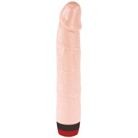 Dildo realistico BAILE Rockin Dong Penis Cyber Skin III di BAILE VIBRATORS, dettagli realistici e superficie morbida.