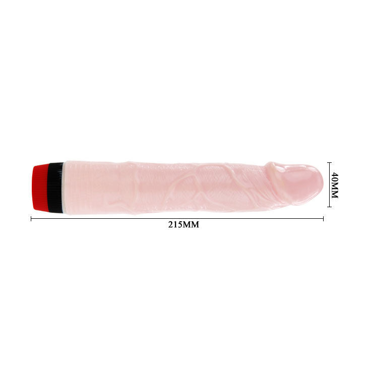Penis realistico BAILE Rockin Dong Cyber Skin III di BAILE VIBRATORS, dettagli realistici e superficie morbida.