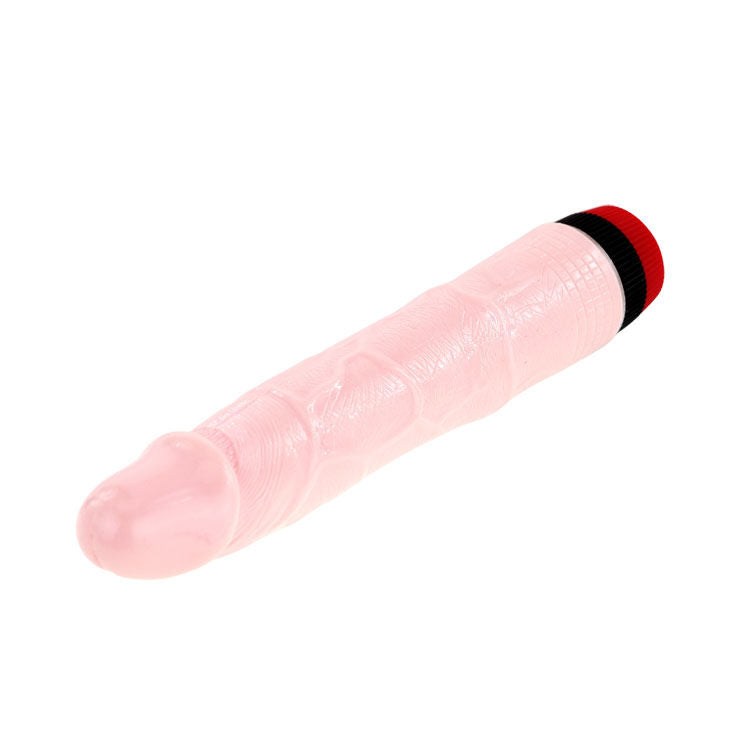 Penis realistico BAILE Rockin Dong Cyber Skin III, vibratore maschile con dettagli realistici e texture morbida, marca BAILE VIBRATORS.