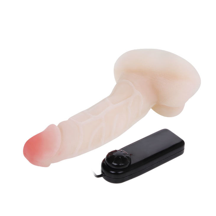 Rotatori del pene realistici BAILE Vibrators, dettagli realistici e design ergonomico, in colore nero, per stimolazione intensa.