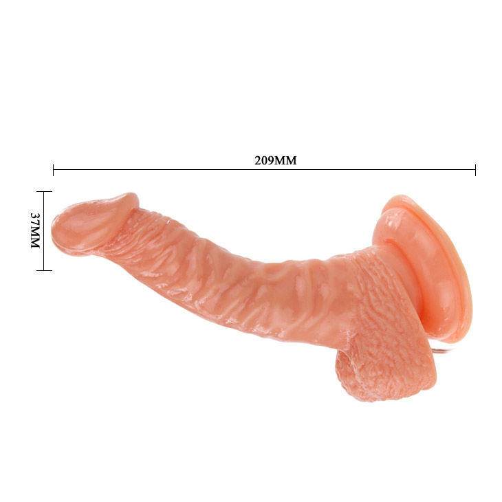 Rotatore del pene realistico Baile Super Rota Dong di Baile Vibrators, dettagli realistici e design resistente.