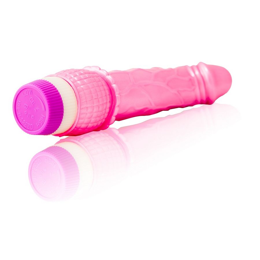 Vibratore a onde di piacere rosa BAILE, 23 cm, con design ergonomico e superficie liscia, marchio BAILE VIBRATORS.