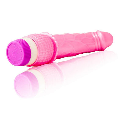 Vibratore a onde di piacere rosa BAILE, 23 cm, con design ergonomico e superficie liscia, marchio BAILE VIBRATORS.