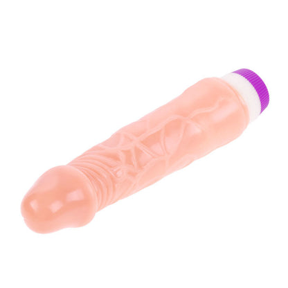 Vibratore realistico BAILE di 20 cm con dettagli realistici, in silicone morbido e di alta qualità, per stimolazione piacevole.