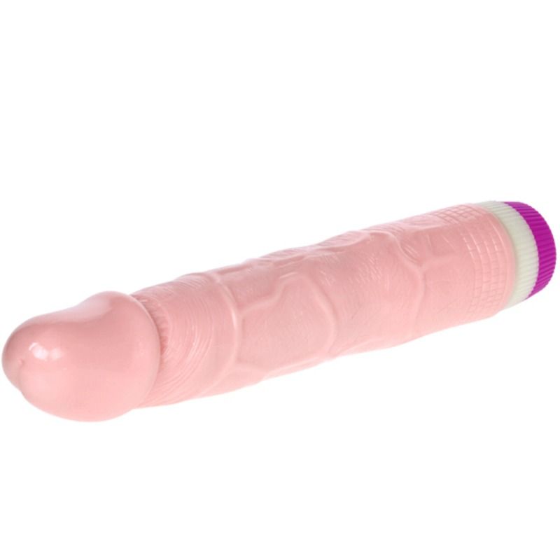 Vibratore realistico per principianti BAILE VIBRATORS, lungo 21,5 cm, con dettagli realistici e design ergonomico.