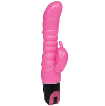 Vibratore rosa BAILE VIBRATORS di 22,5 cm, con forma ergonomica e dettagli lisci, ideale per massaggi e piacere personale