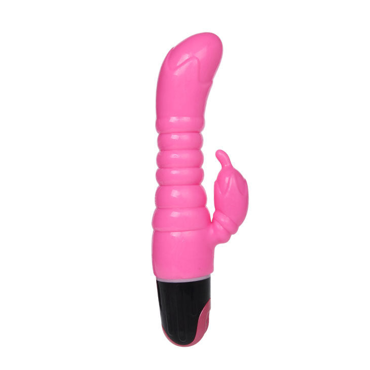Vibratore rosa BAILE da 22,5 cm di BAILE VIBRATORS, design elegante e ergonomico, visibile in primo piano.
