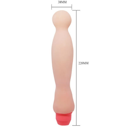 Vibratore sensuale BAILE Flexi Vibe Spine di 22 cm con design flessibile e superficie liscia, ideale per stimolazione e piacere.