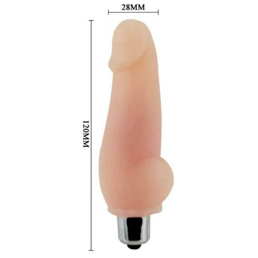 Vibratore super mini Baile Vibrators, compatto e discreto, con superficie liscia e design ergonomico ideale per stimolazione.