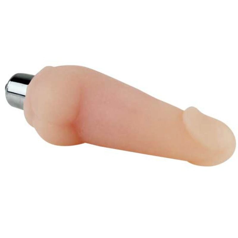 Vibratore super mini Baile Vibrators, compatto e discreto, in silicone rosa con dettagli eleganti, ideale per stimolazione personale