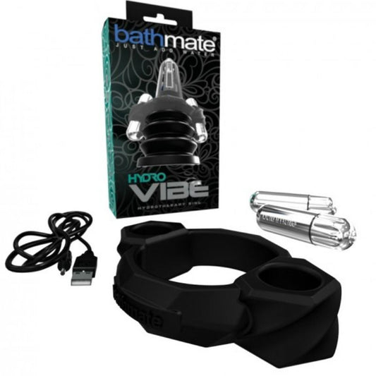 Anello per idroterapia Bathmate HydroVibe, dispositivo di idroterapia con superficie antiscivolo e design ergonomico.